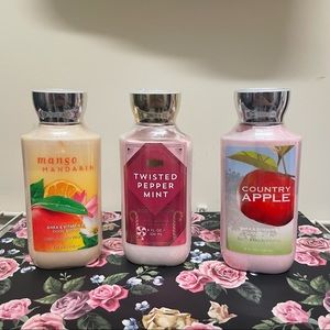 Bath and Body Works Scented Lotions